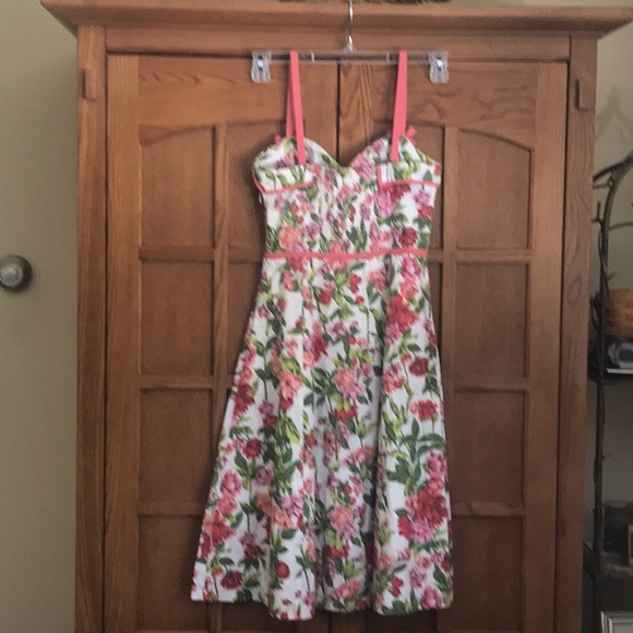 Anthropologie - Elevenses Floral Dress Size 2 - Picture 2 of 5